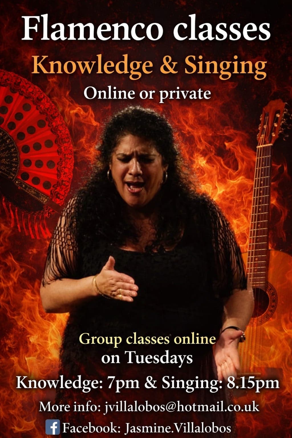 Flamenco Knowledge & Singing with Jasmine Villalobos